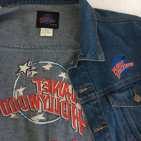 Vintage Planet Hollywood San Francisco Mens Jacket - Picture 5 of 8
